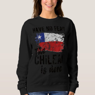 Camiseta Chile Orgulhoso Está Aqui Bandeira Raízes Chilenas