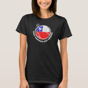 Camiseta Chile Santiago - Missão LDS Leste Ororgulhosa Miss