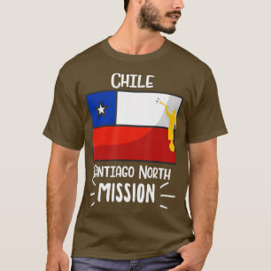 Camiseta Chile Santiago North Mormon LDS Mission Gift