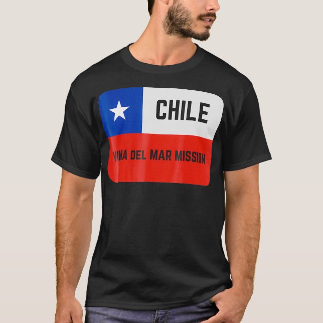 Camiseta Chile Vina del Mar LDS Missão Mórmon (Frente)