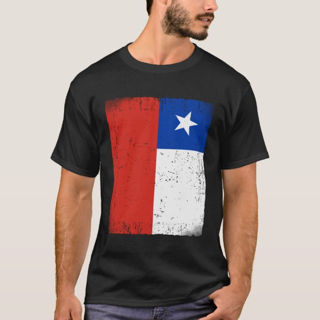 Camiseta Chilean Flag Chile  1 (Frente)
