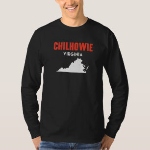 Camiseta Chilhowie Virginia Estado Americano Viagem Virgem