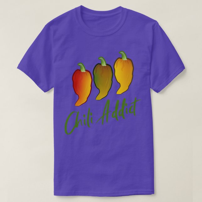 Camiseta Chili Addict (Frente do Design)