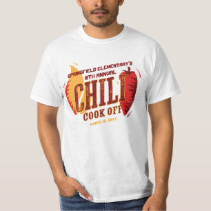 Camiseta Chili Cook Off Concurso de CHURRASCO