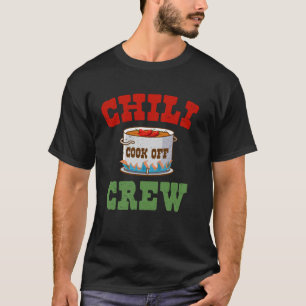 Camiseta Chili Cook Off Crew Spicle Cozinhar Divertido Chil