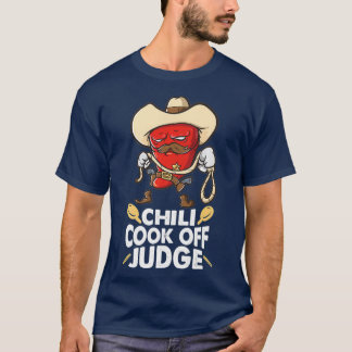 Camiseta Chili Cook Off Juiz da Equipe de Concorrência do C