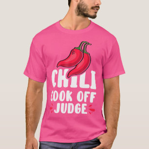 Camiseta Chili Cook Off Juiz Red Chili