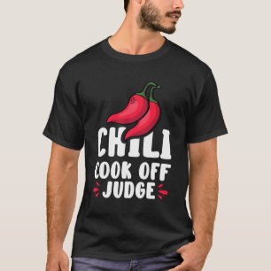 Camiseta Chili Cook Off Juiz Red Chili
