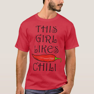 Camiseta Chili Funny Dizendo Comida Espicosa Jalapeno-T-Shi