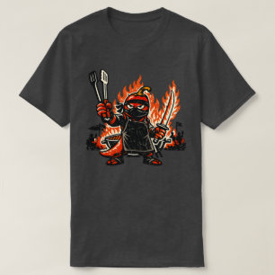 Camiseta Chili Ninja Mestre de Churrasco — Fogo de Verão Vi