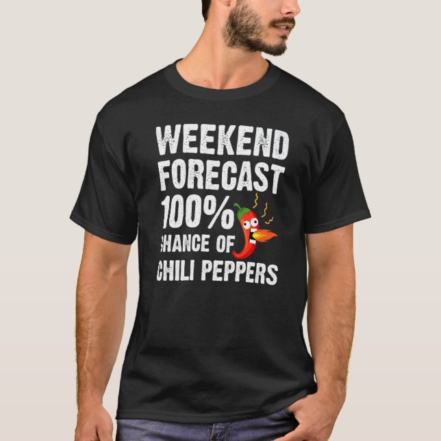 Camiseta Chili Pepper For Men Women Spicy Habanero Chile (Frente)