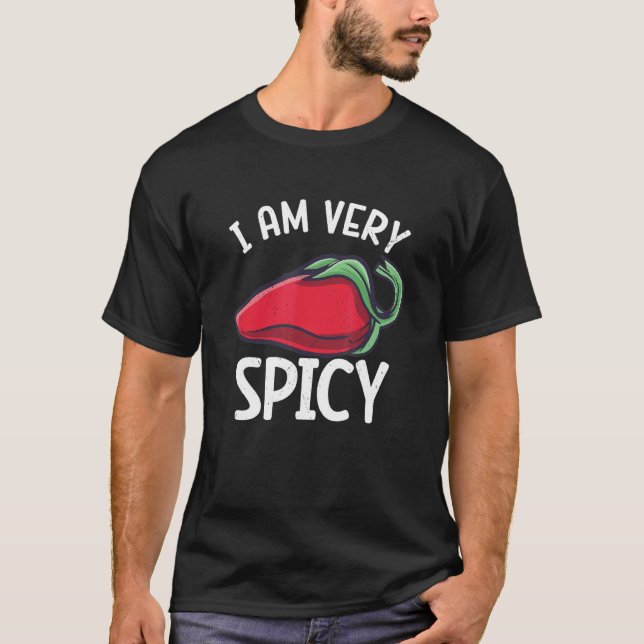 Camiseta Chili Peppers Red Hot Spicy Pepper Eat Mexican Foo (Frente)