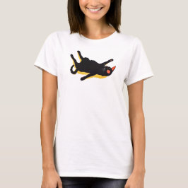 Camiseta Chill Black Cat Louning