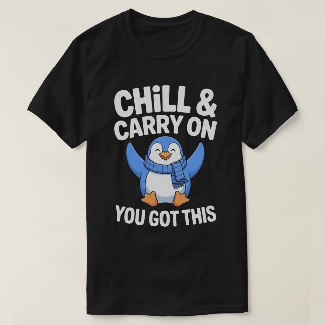 Camiseta Chill & Carry On Tee (Frente do Design)