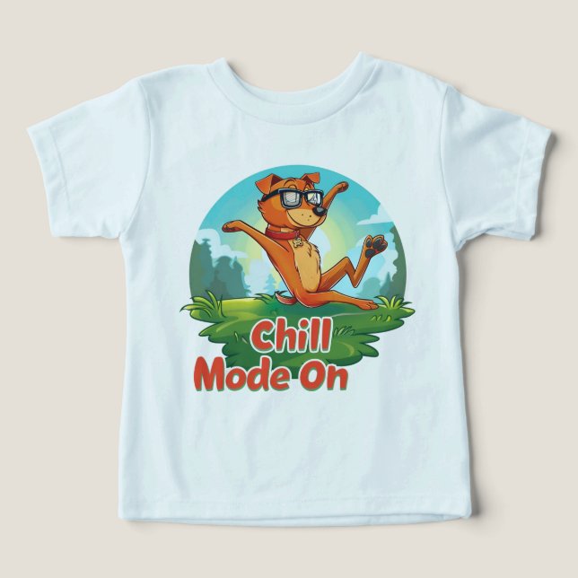Camiseta Chill Dog Mode T Shirt (Design frontal)