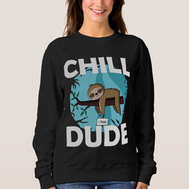 Camiseta Chill Dude Sloth (Frente)