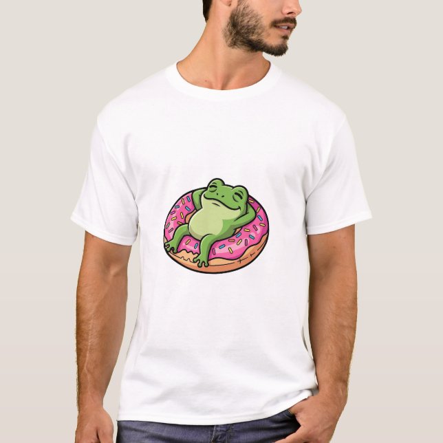 Camiseta Chill Frog Donut (Frente)