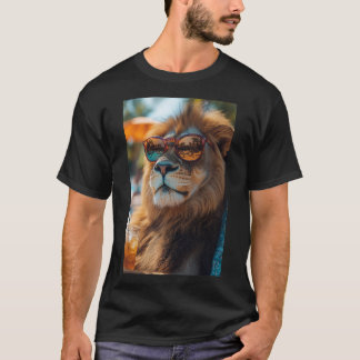 Camiseta Chill like a King - Der entspannte Löwe