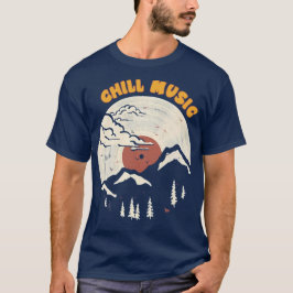 Camiseta chill music cute record trendy