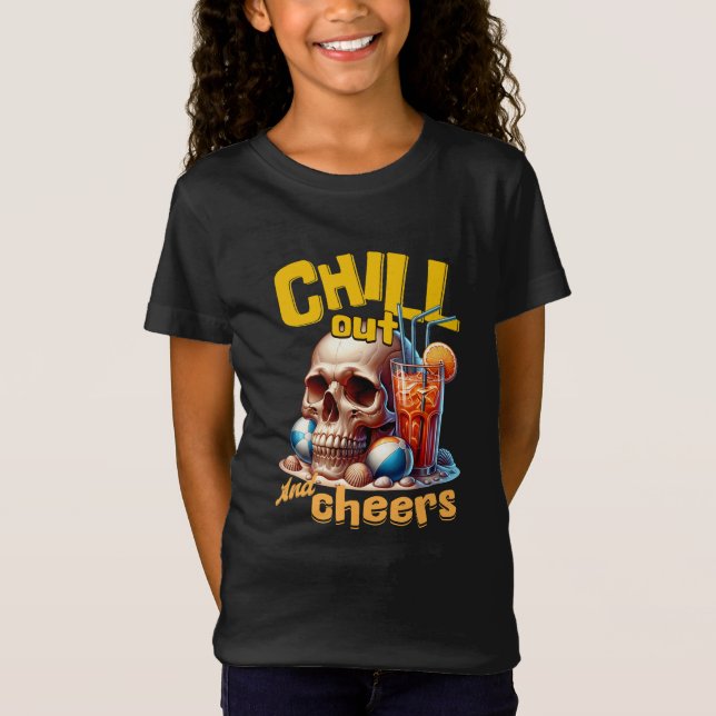 Camiseta Chill Out e Cheias (Frente)