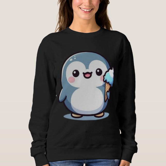 Camiseta Chill Penguin – Sweetly Melting Moments (Frente)