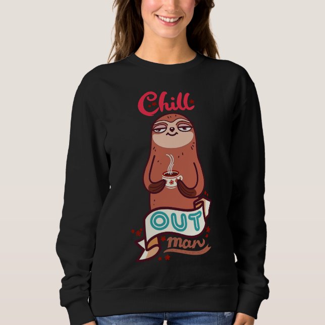 Camiseta Chill Sloth 2 (Frente)