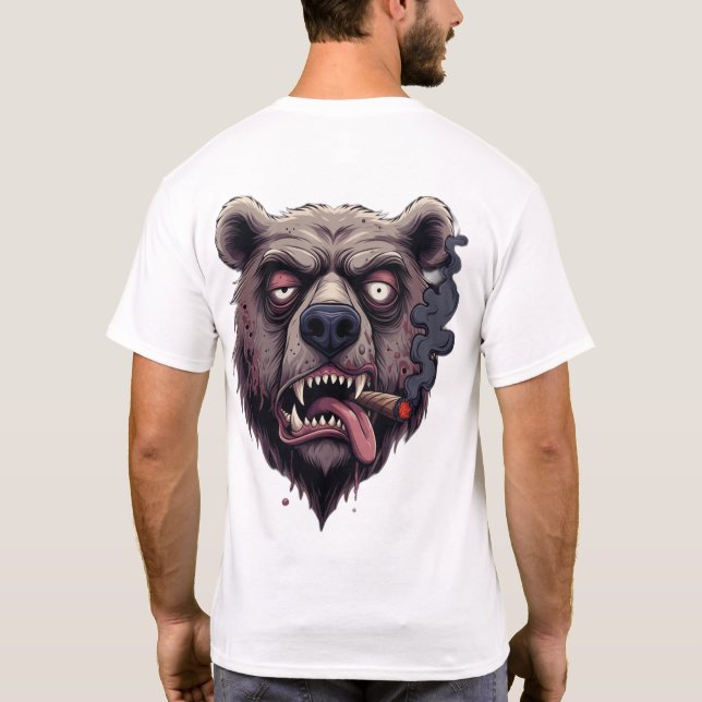 Camiseta Chill Smokey Bear Vibes  (Verso)