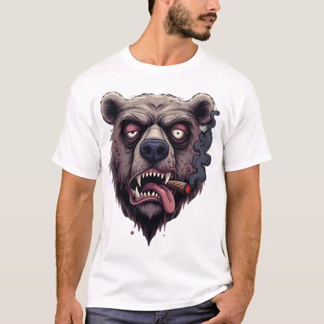 Camiseta Chill Smokey Bear Vibes (Frente)