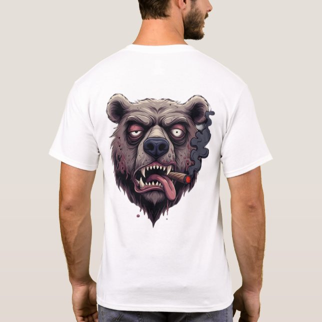 Camiseta Chill Smokey Bear Vibes  (Verso)