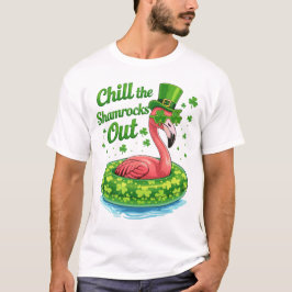 Camiseta Chill The Shamrocks Out Funny  St Patrick’s Day