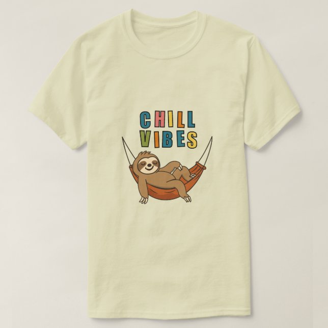 Camiseta Chill Vibes (Frente do Design)