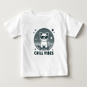 Camiseta Chill Vibes Baby Graphic Jersey Tee