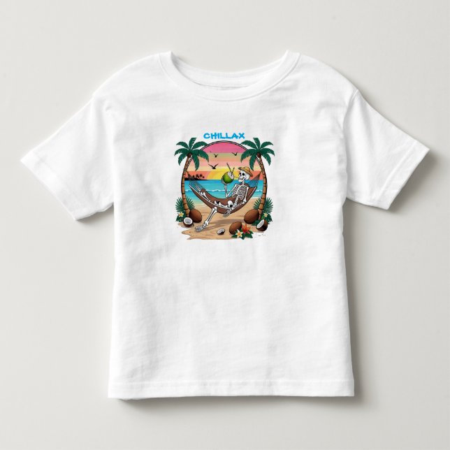 Camiseta Chill Vibing Beach Tshirt (Frente)