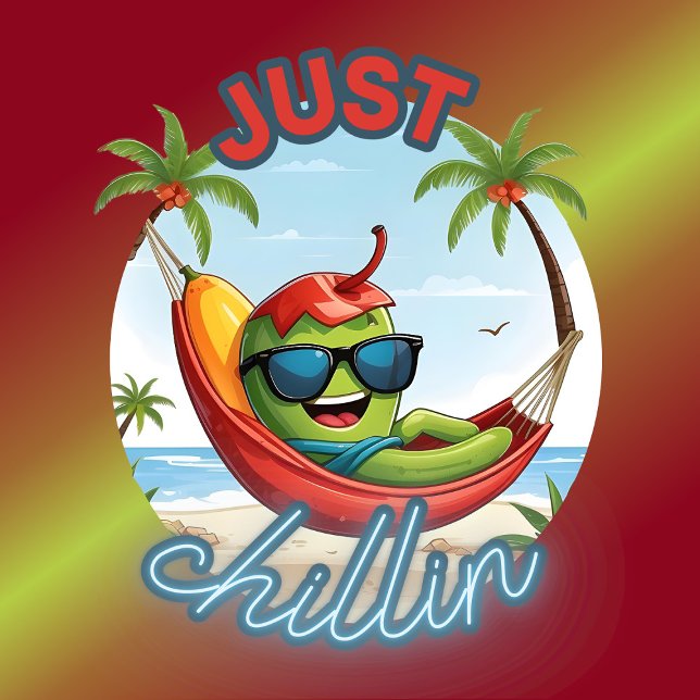 Camiseta Chillin Chili Hammock Beach (Criador carregado)