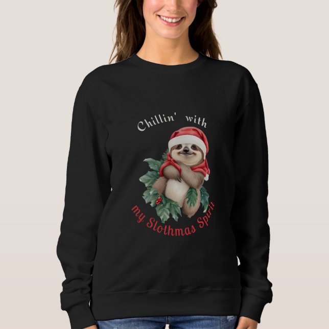 Camiseta Chillin com a minha Lã Cuta Espírito Espiritmã (Frente)