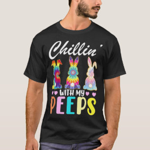 Camiseta Chillin Com A Minha Páscoa De Coelho Coelho Corajo