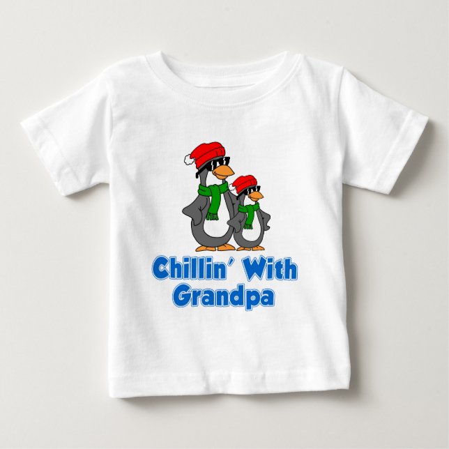 Camiseta Chillin' Com Avô (Frente)