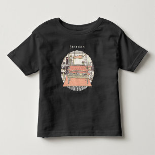 Camiseta Chillin' com FRIENDS™ Cartoon