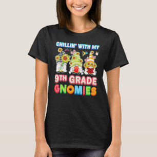 Camiseta Chillin Com Meu 9º Grau Gnomies Nono Professor Ki