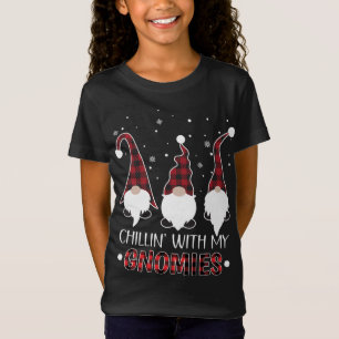 Camiseta Chillin Com Meu Cristo Gnomos Xadrez Buffalo