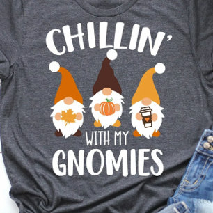 Camiseta Chillin' Com Meu Tee Gnomies