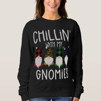 Camiseta Chillin Com Meus Gnomos Xadrez Gnomos Leopardo