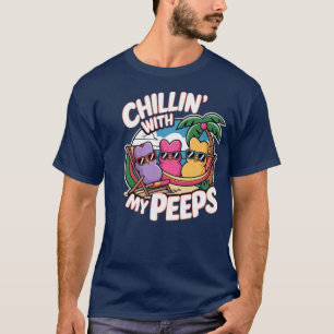 Camiseta Chillin' Com Meus Peeps