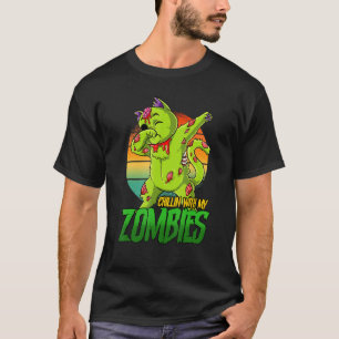 Camiseta Chillin Com Meus Zombies