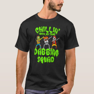 Camiseta Chillin com minha equipe, Zombie Pumpkin