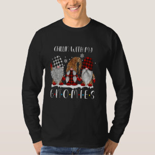Camiseta Chillin Com Minha Mulher Gnomies Da Família Gnomos