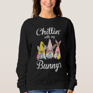 Camiseta Chillin Com Minha Páscoa Engraçada 4 Da Páscoa Bun