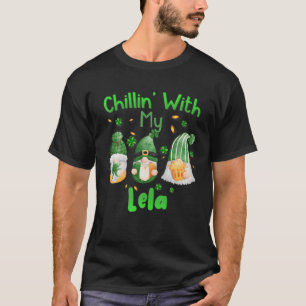 Camiseta Chillin Com Minha Xadrez Lela Verde, Rua Patrick