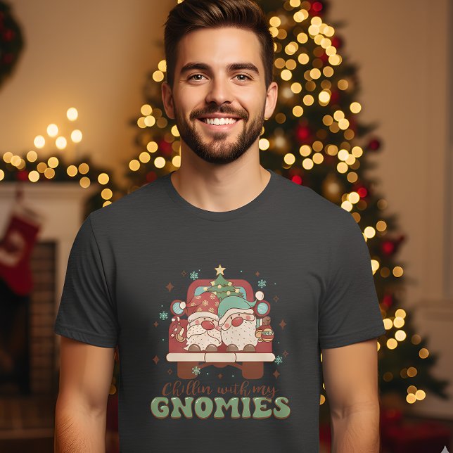 Camiseta Chillin com minhas fantasias, natal engraçado (Criador carregado)