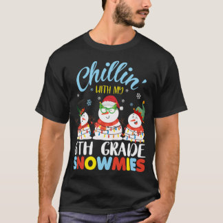 Camiseta Chillin Com O Meu Professor De Neve Da Grau 6